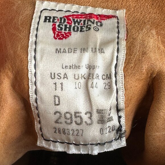 Red Wing Heritage 2953 Rover Hawthorne Muleskinner Men's 11D (Rare) - Picture 9 of 9